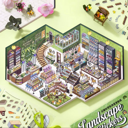 Shop Series Vol. 5 Seafood Market Flower Shop - L - JoyJollyCrafts