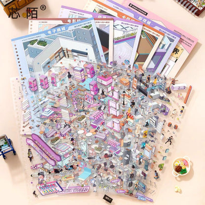 Shopping Mall Cubicles Collection Book Volume 1 Volume 2 - L - JoyJollyCrafts
