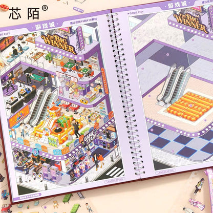 Shopping Mall Cubicles Collection Book Volume 1 Volume 2 - L - JoyJollyCrafts