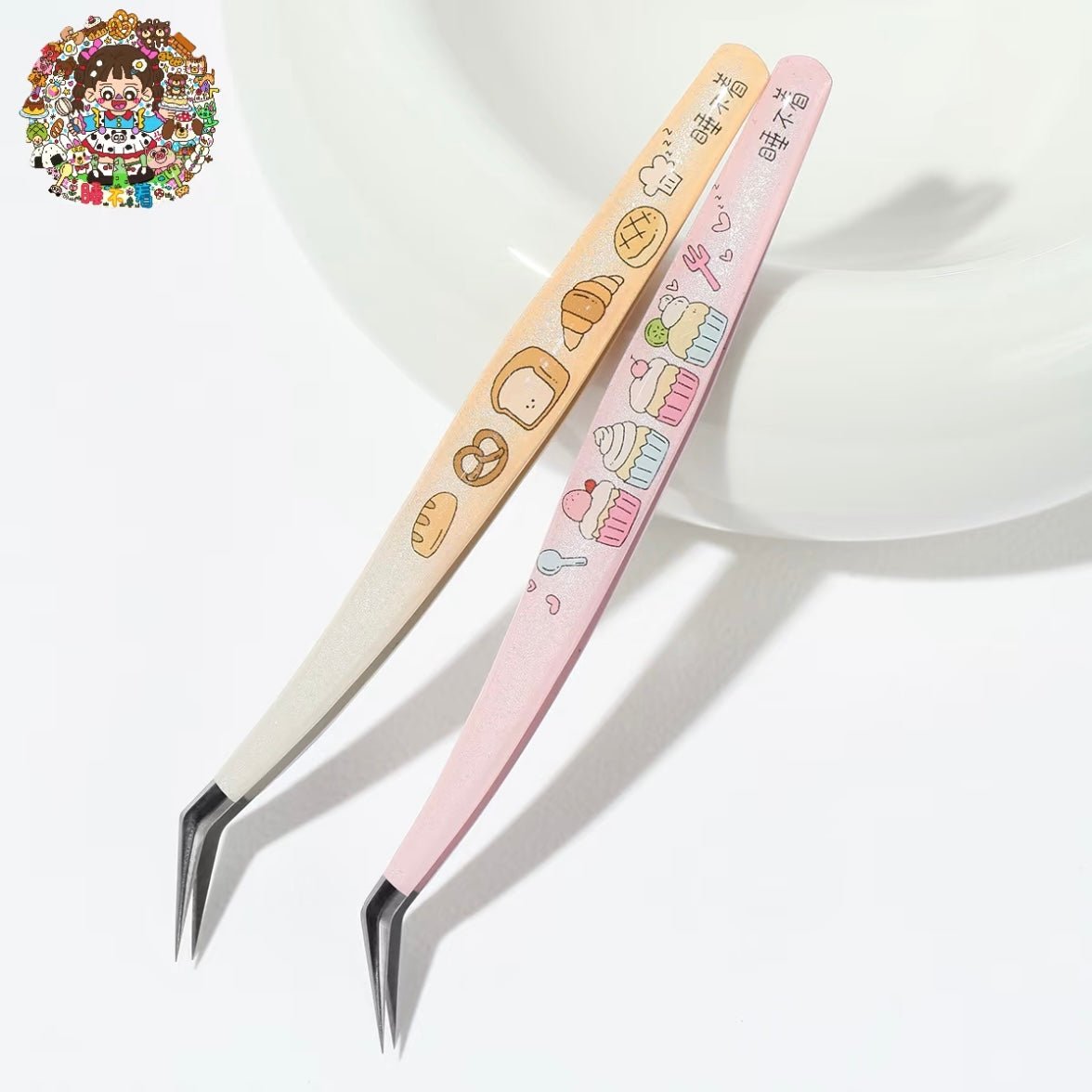 Shui Bu Zhao 7.0 Resin Tweezers Hamburg Dolphin Forceps / Apple Dolphin Tweezers - JoyJollyCrafts