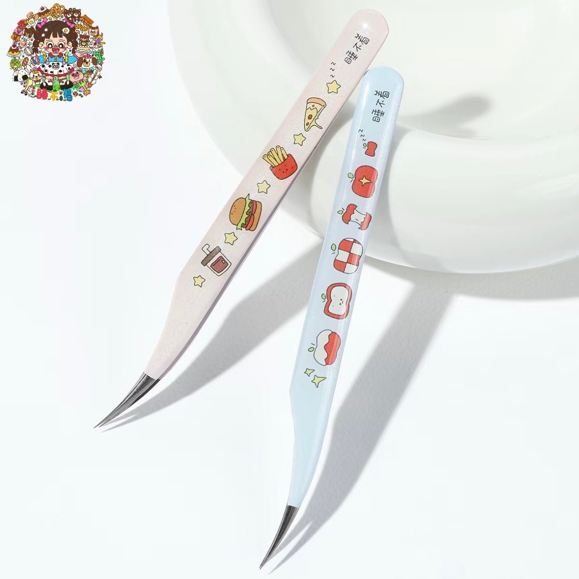 Shui Bu Zhao 7.0 Resin Tweezers Hamburg Dolphin Forceps / Apple Dolphin Tweezers - JoyJollyCrafts