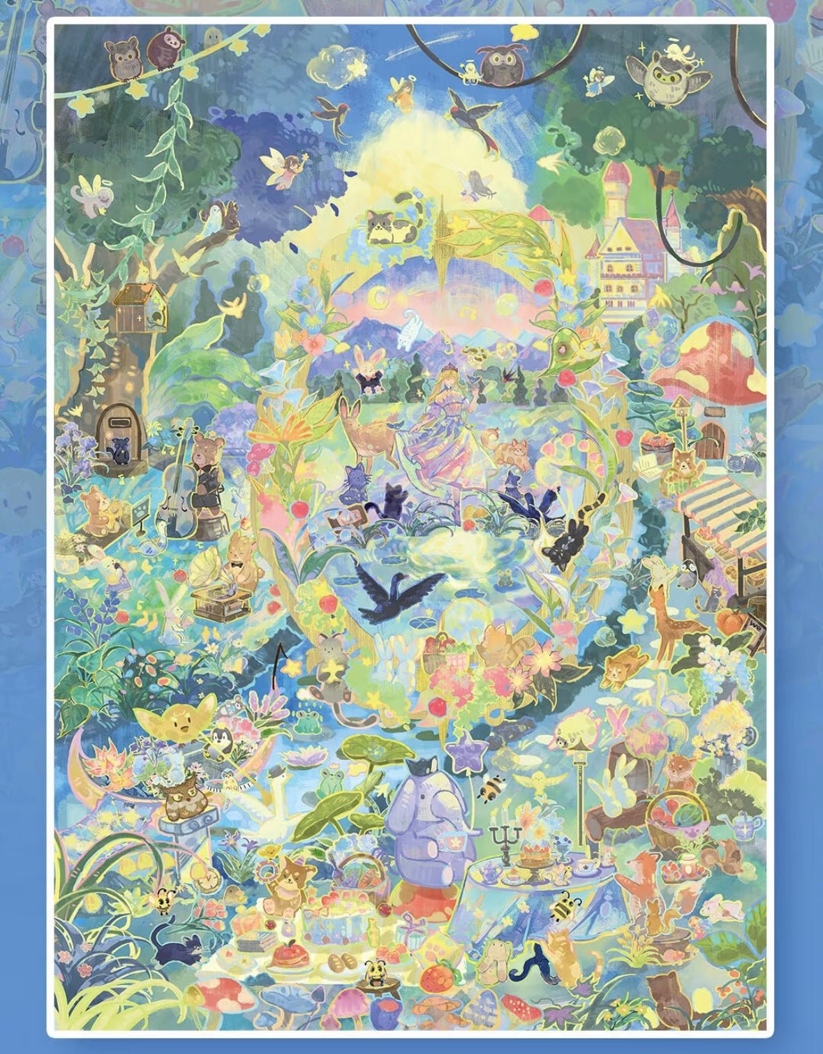 Shuli Shuwai 4.0, Volume 2 The Swan Lake Princess / Fresh Fruit Lake-Loop Extravaganza - L - JoyJollyCrafts