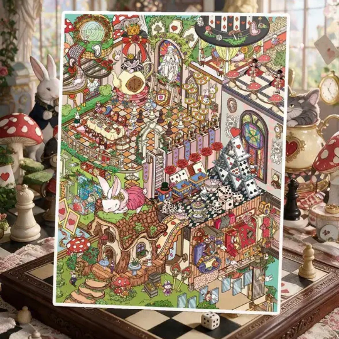 Shuli Shuwai Vol. 5 Alice in Dreamland / Rococo Afternoon Tea / Ruins Realm – Valley of Mysteries / - L - JoyJollyCrafts
