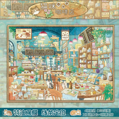 Special Oil Vol. 11 Flowers Meet the Shop Flower Garden Cottage Maximalist Little Home Cat Design Studio Cat Cafe A Date with Spring - L - JoyJollyCrafts