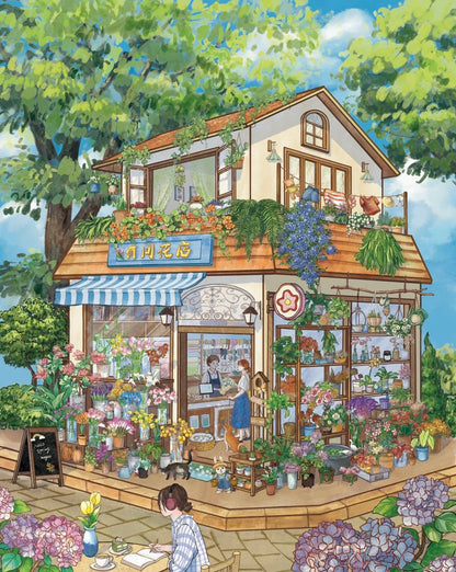 Special Oil Vol. 11 Flowers Meet the Shop Flower Garden Cottage Maximalist Little Home Cat Design Studio Cat Cafe A Date with Spring - L - JoyJollyCrafts