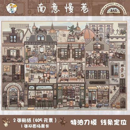 Special Oil Vol. 9 A Life of Joys and Sorrows Sticking Through the Four Seasons Spring Street Delights Southern Italy Slow Lane Little Nita and the Astrology Office In the Wind - L - JoyJollyCrafts