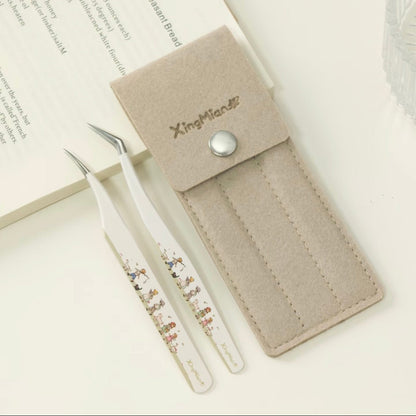 Spring Squad Tweezers Golden Feather Tweezers Dolphin Tweezers - JoyJollyCrafts