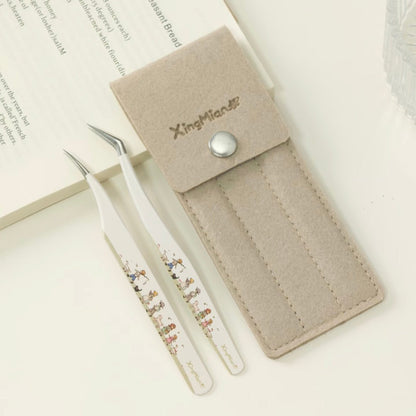 Spring Squad Tweezers Golden Feather Tweezers Dolphin Tweezers - JoyJollyCrafts