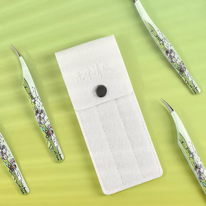 Spring Stroll Tweezers Vol. 2 Angled Tip Tweezers - Standard Edition Angled Tip Tweezers - Resin Edition Dolphin Tweezers - Standard Edition Dolphin Tweezers - Resin Edition - S - JoyJollyCrafts