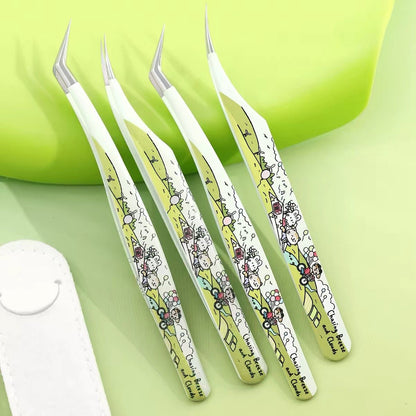 Spring Stroll Tweezers Vol. 2 Angled Tip Tweezers - Standard Edition Angled Tip Tweezers - Resin Edition Dolphin Tweezers - Standard Edition Dolphin Tweezers - Resin Edition - S - JoyJollyCrafts