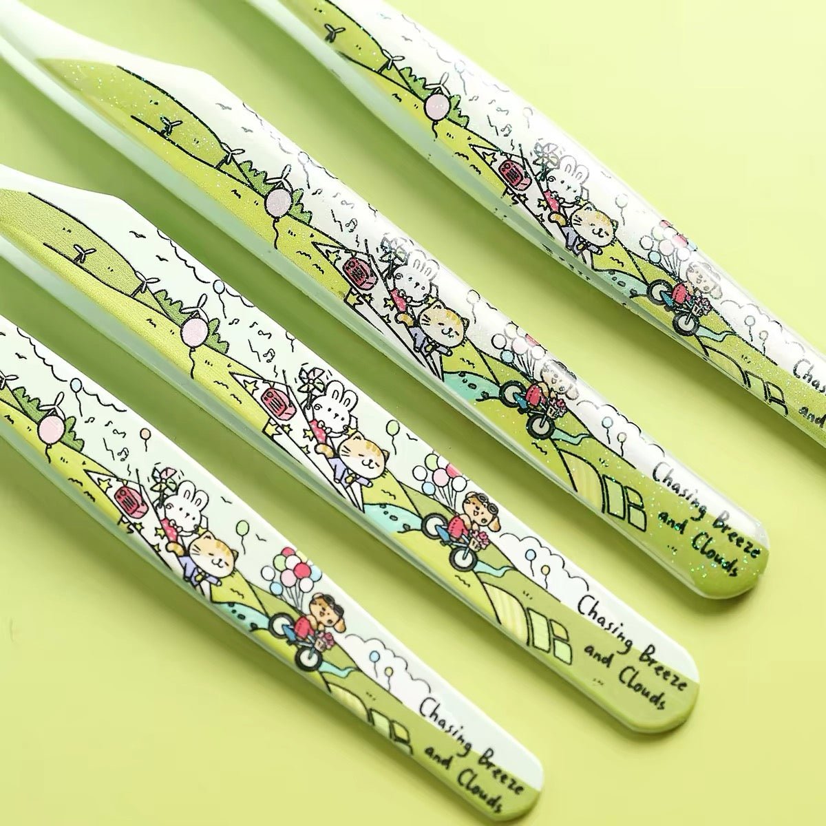 Spring Stroll Tweezers Vol. 2 Angled Tip Tweezers - Standard Edition Angled Tip Tweezers - Resin Edition Dolphin Tweezers - Standard Edition Dolphin Tweezers - Resin Edition - S - JoyJollyCrafts