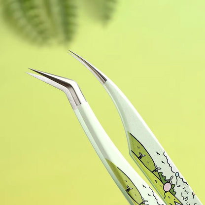 Spring Stroll Tweezers Vol. 2 Angled Tip Tweezers - Standard Edition Angled Tip Tweezers - Resin Edition Dolphin Tweezers - Standard Edition Dolphin Tweezers - Resin Edition - S - JoyJollyCrafts