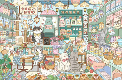 Starshaped candies Vol. 3 Dog Flower Shop Cat Grocery Store - M - JoyJollyCrafts