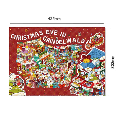 Super Large Vol. 2 Christmas Series Grindelwald Christmas Night - XL - JoyJollyCrafts