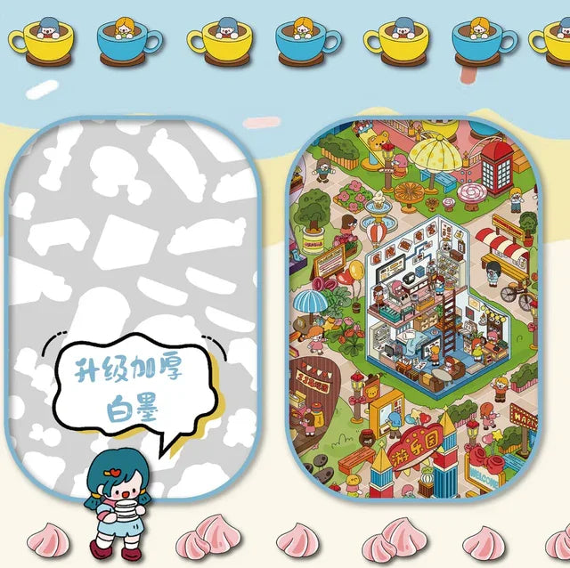 Super Large Vol. 5 Amusement Park Sweet Fun Carnival Day - XL - JoyJollyCrafts