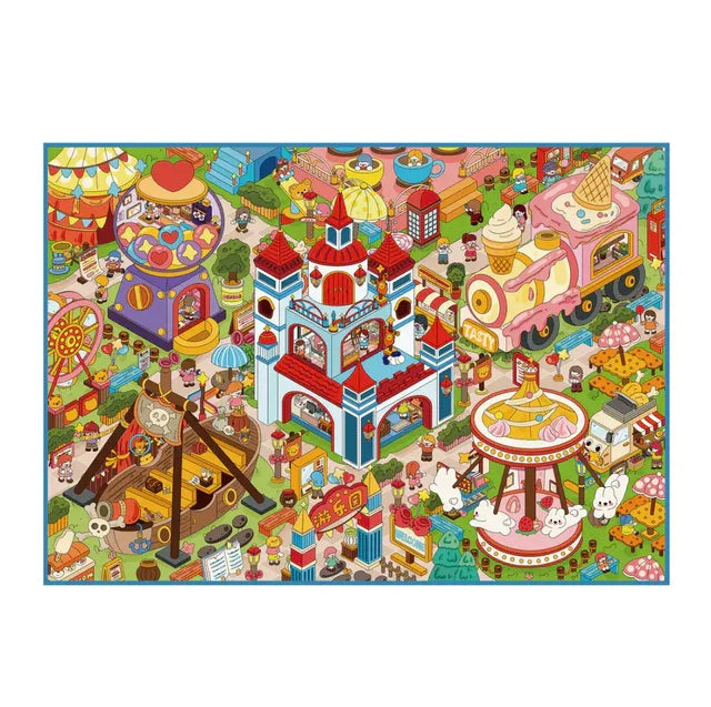 Super Large Vol. 5 Amusement Park Sweet Fun Carnival Day - XL - JoyJollyCrafts