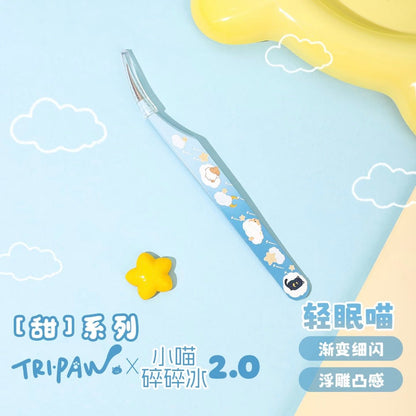 Sweet Series Tweezers Soft Cat Light Sleep Cat - JoyJollyCrafts