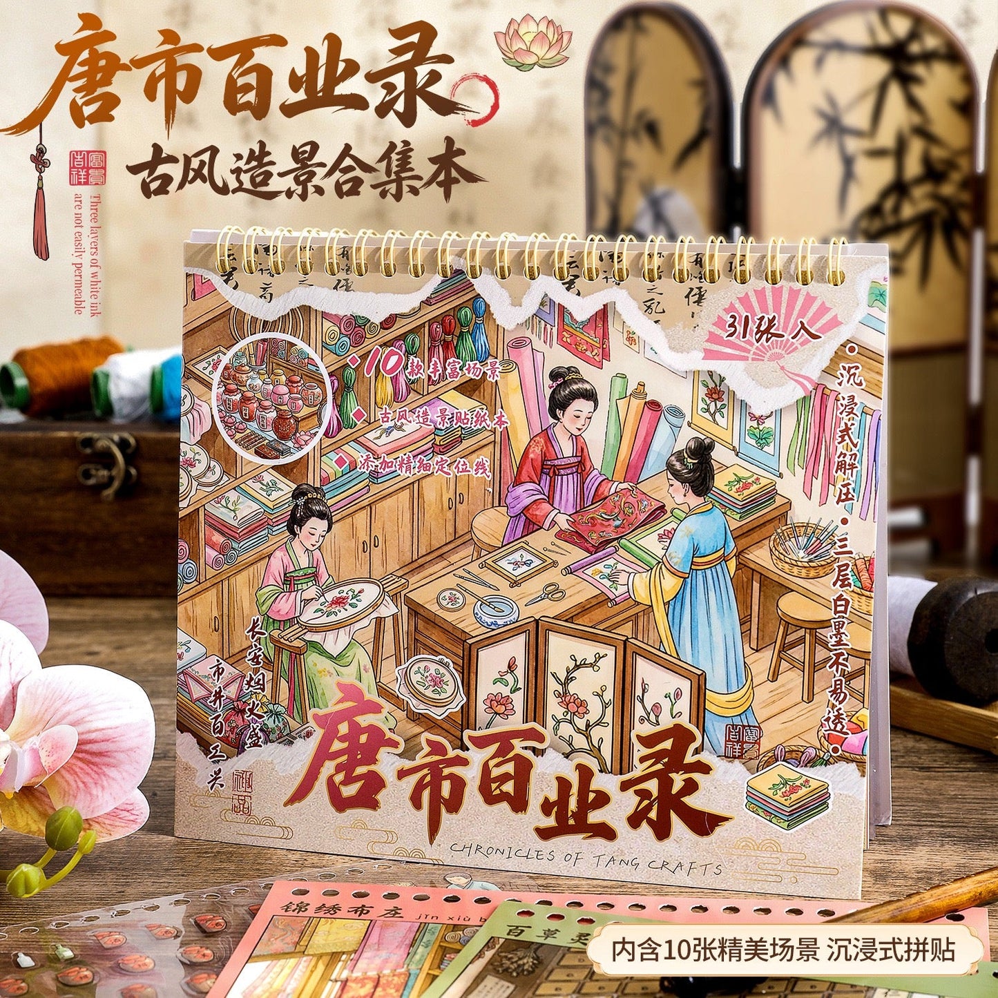 Tang City Business Directory Collection Book - M - JoyJollyCrafts