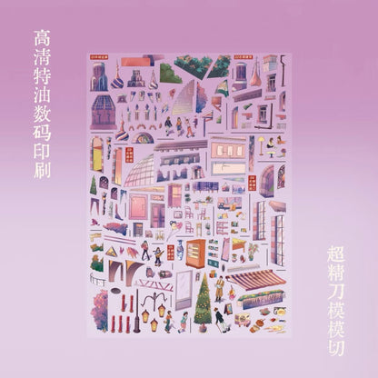 TeaBag Vol. 28 Seaside Town Noon Moscow Evening - L - JoyJollyCrafts