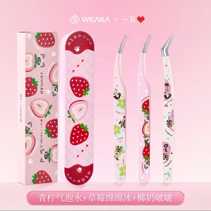 Ten Thousand Hearts Tweezers Coconut Strawberry Lime - JoyJollyCrafts