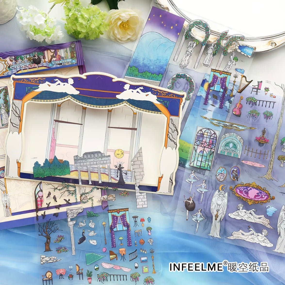 Today's Open Vol. 53 Bell Tower Prayer Swan Lake The Drunken Beauty Mulan Goes to War - XL - JoyJollyCrafts