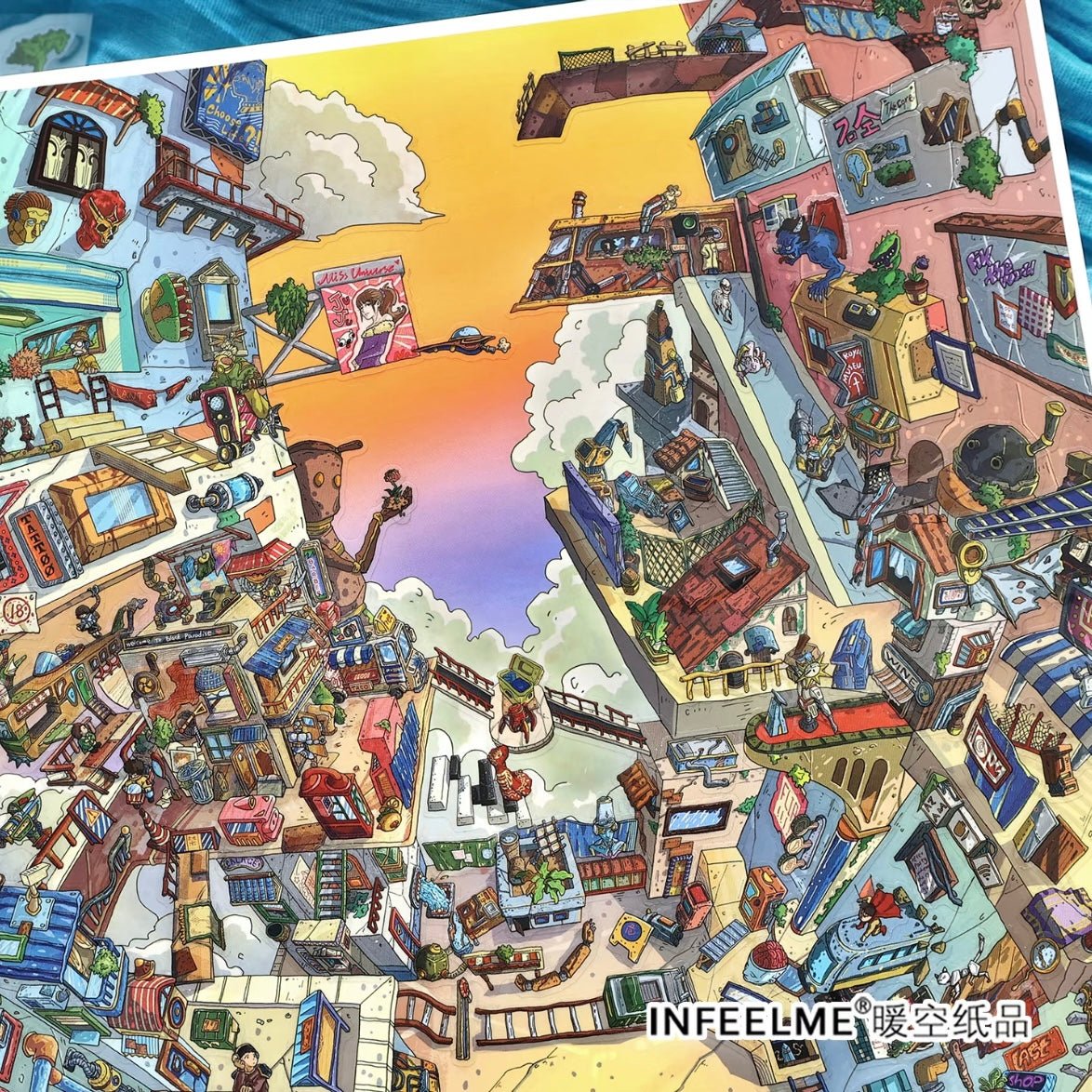 Today's Open Vol. 55 Impossible Town - XL - JoyJollyCrafts