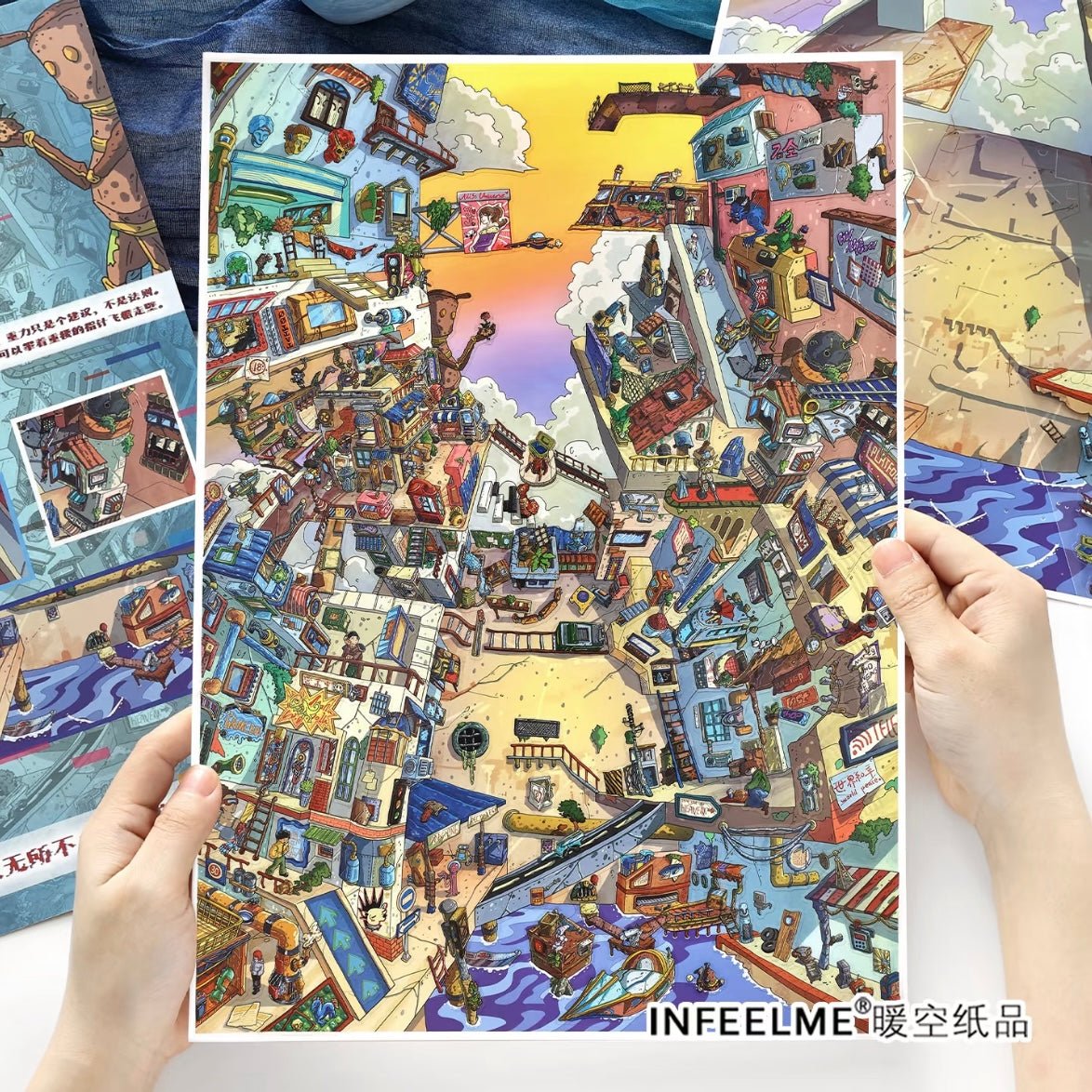 Today's Open Vol. 55 Impossible Town - XL - JoyJollyCrafts
