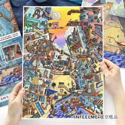 Today's Open Vol. 55 Impossible Town - XL - JoyJollyCrafts