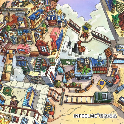 Today's Open Vol. 55 Impossible Town - XL - JoyJollyCrafts