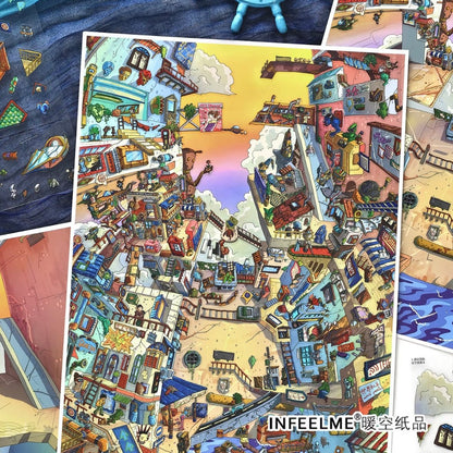 Today's Open Vol. 55 Impossible Town - XL - JoyJollyCrafts