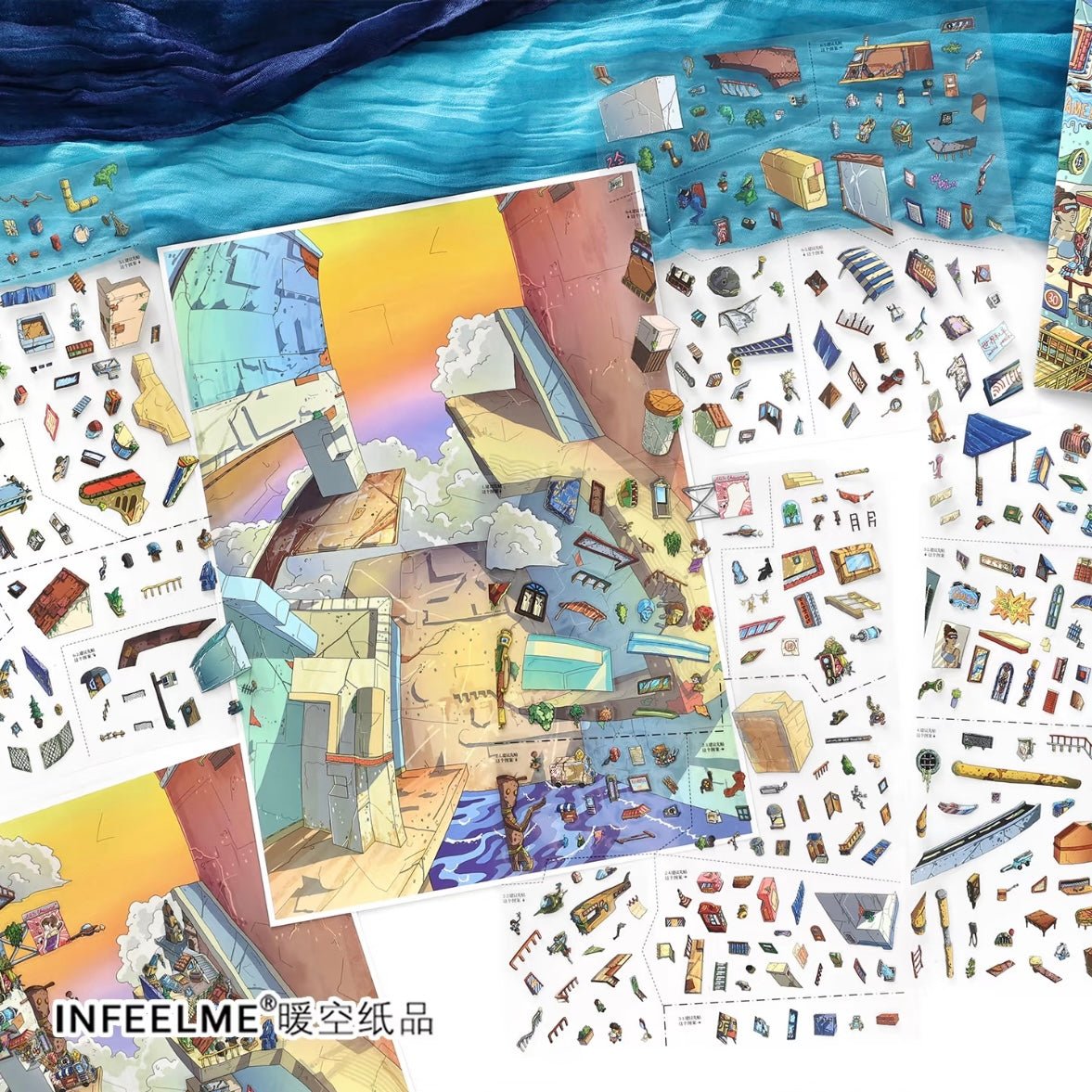Today's Open Vol. 55 Impossible Town - XL - JoyJollyCrafts