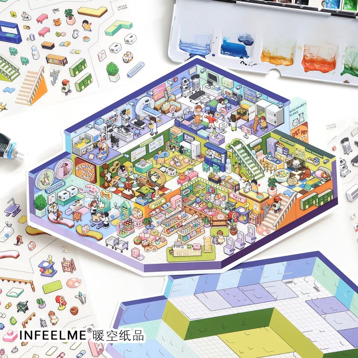 Today's Open Vol. 58 Pet Hospital Exotic Pet Store - L - JoyJollyCrafts