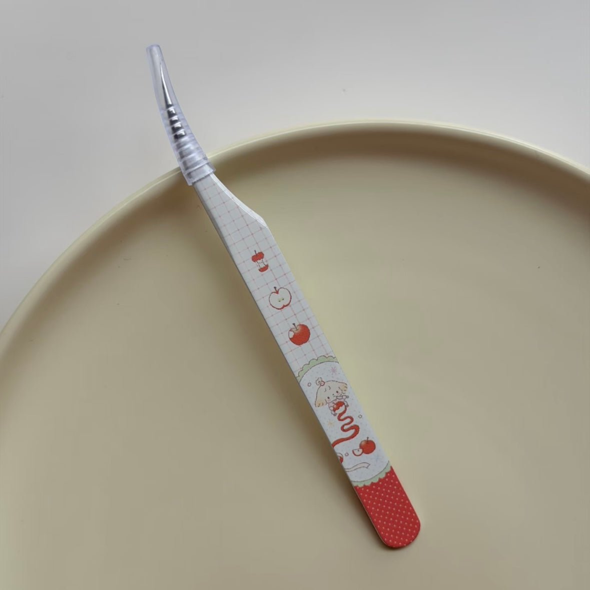 Tweezers Pear - Dolphin Tweezers Apple - Dolphin Tweezers Strawberry - Angled Tip Tweezers Orange - Angled TipTweezers - S - JoyJollyCrafts