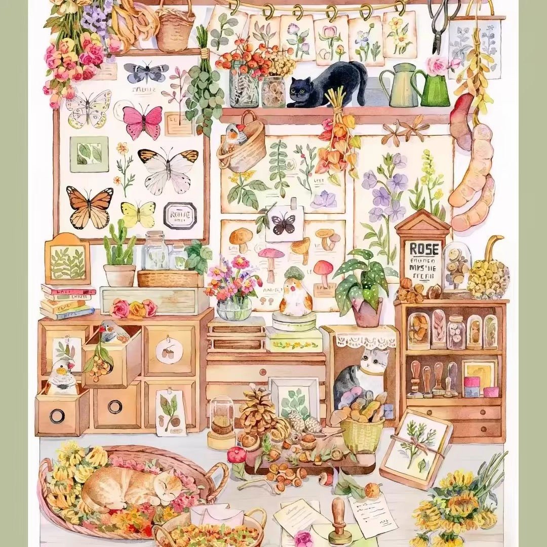 Vol. 1 Dream Paradise Botanical Collection - L - JoyJollyCrafts