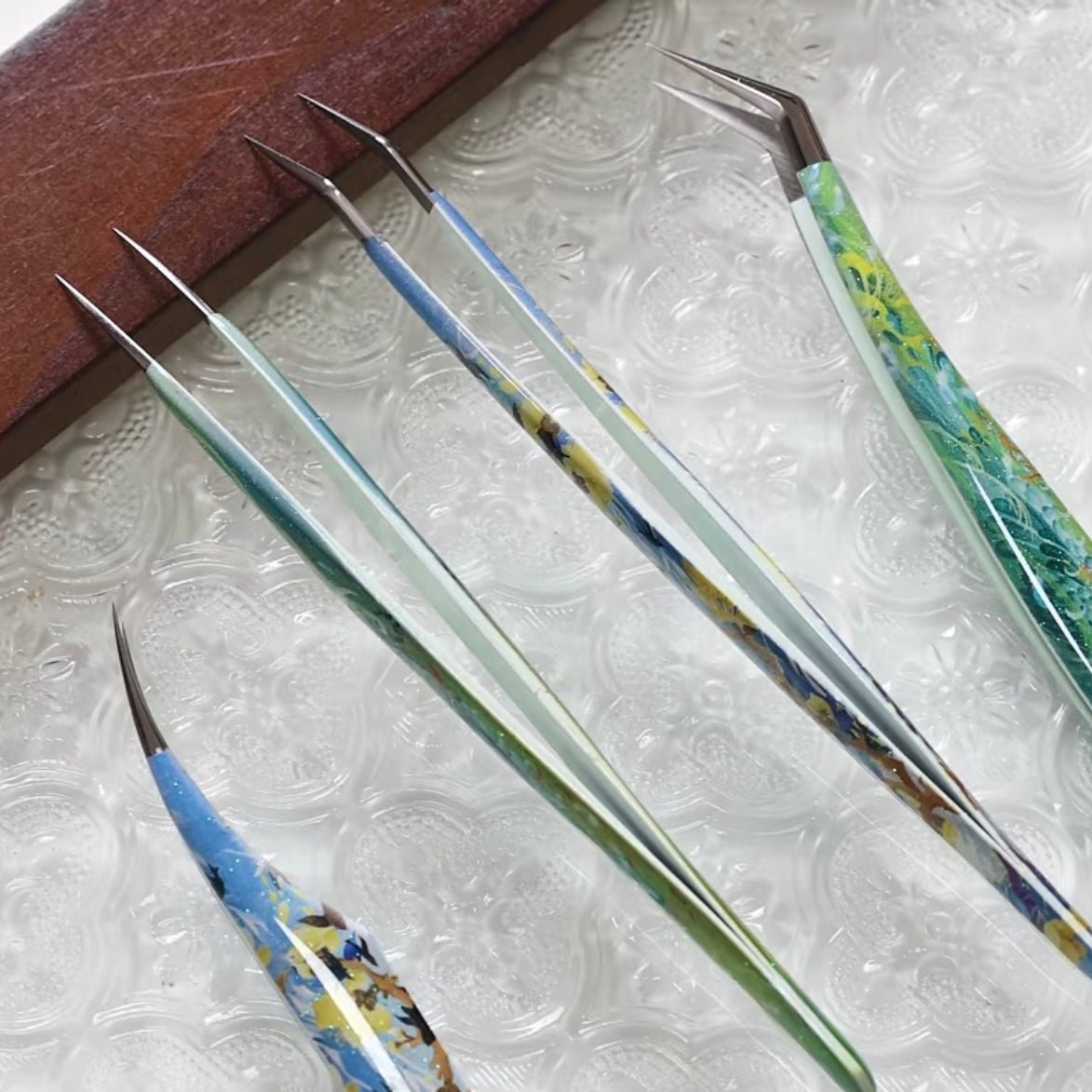 Vol. 1 Emerald Feather - Angled Tip Emerald Feather - Curved Tip Fragrant Link - Angled Tip Fragrant Link - Curved Tip - S - JoyJollyCrafts