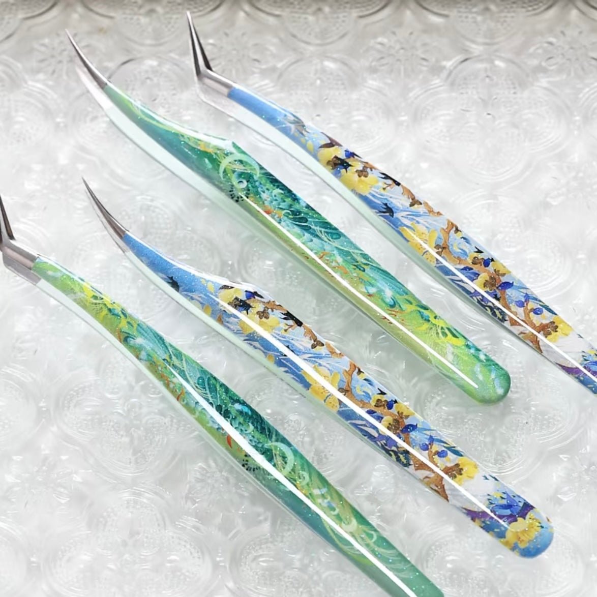 Vol. 1 Emerald Feather - Angled Tip Emerald Feather - Curved Tip Fragrant Link - Angled Tip Fragrant Link - Curved Tip - S - JoyJollyCrafts