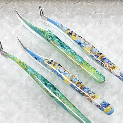 Vol. 1 Emerald Feather - Angled Tip Emerald Feather - Curved Tip Fragrant Link - Angled Tip Fragrant Link - Curved Tip - S - JoyJollyCrafts
