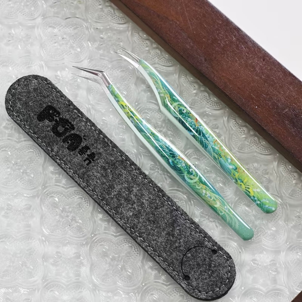 Vol. 1 Emerald Feather - Angled Tip Emerald Feather - Curved Tip Fragrant Link - Angled Tip Fragrant Link - Curved Tip - S - JoyJollyCrafts