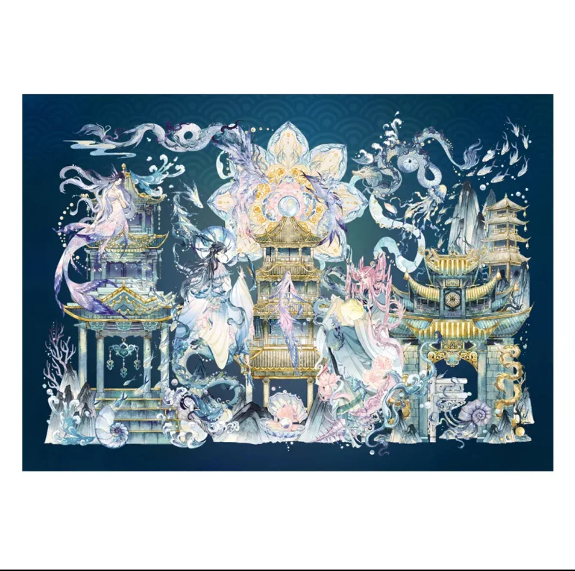 Vol. 1 Four Seas Hall Pear Garden Mist - L - JoyJollyCrafts