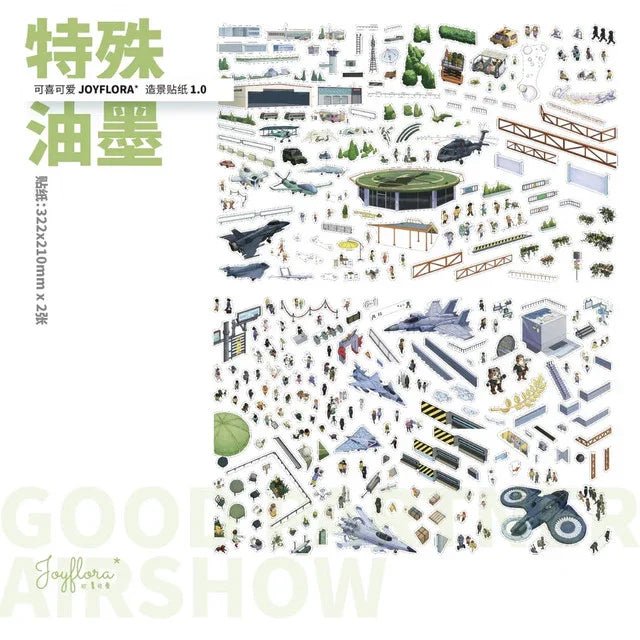 Vol. 1 Green Mobility Good Partner Airshow City - L - JoyJollyCrafts