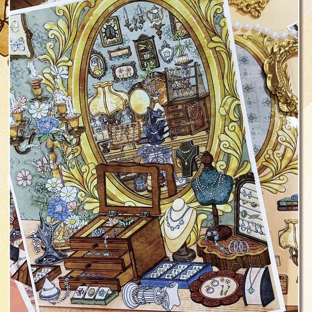 Vol. 1 Grid House Apartment Case Files Glowing Jewelry Box - XL - JoyJollyCrafts