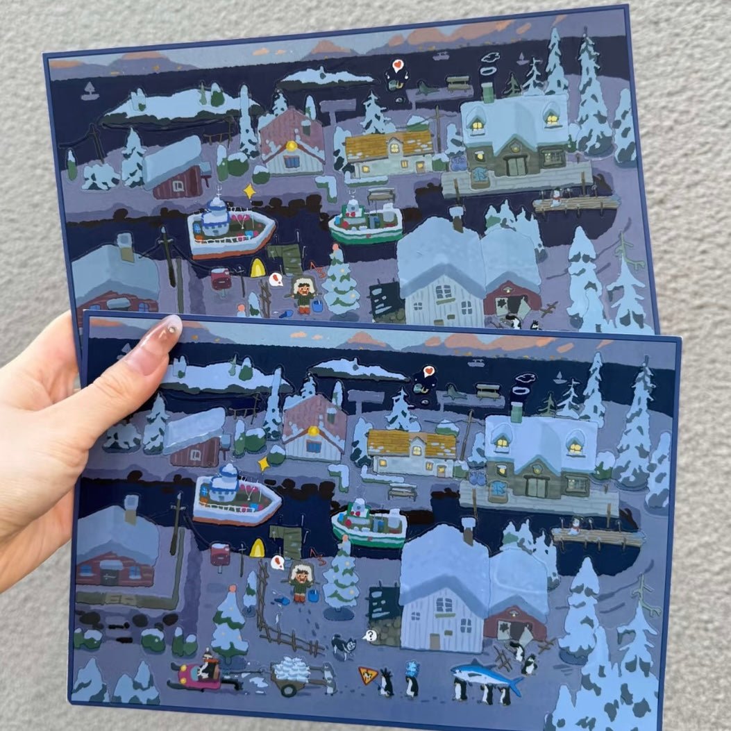 Vol. 1 Island Ranch Series Sheep Crisis Lost Voyage Log Autumn Racing Incident Penguin Theft Case Tea First on a Thunderstorm Day New Year Mobilization - L - JoyJollyCrafts