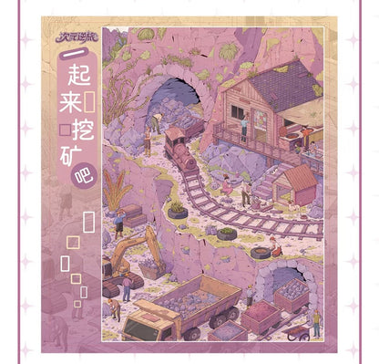 Vol. 1 Let's Go Mining Vintage Ladies Hat Shop - L - JoyJollyCrafts