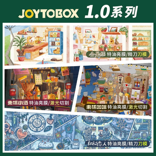 Vol. 1 Mechanical Lover All Cats A Cup of Coffee + A Cup of Wine - L - JoyJollyCrafts