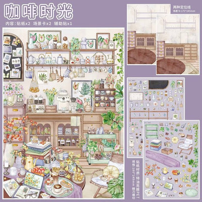 Vol. 1 Old House Palm Springs Coffee Time - L - JoyJollyCrafts