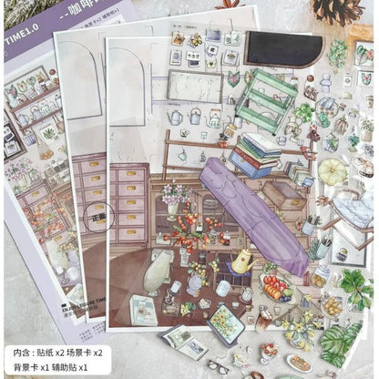 Vol. 1 Old House Palm Springs Coffee Time - L - JoyJollyCrafts