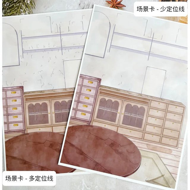 Vol. 1 Old House Palm Springs Coffee Time - L - JoyJollyCrafts