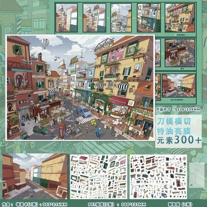 Vol. 1 Slow Moments at the Street Corner Candy Land - L - JoyJollyCrafts