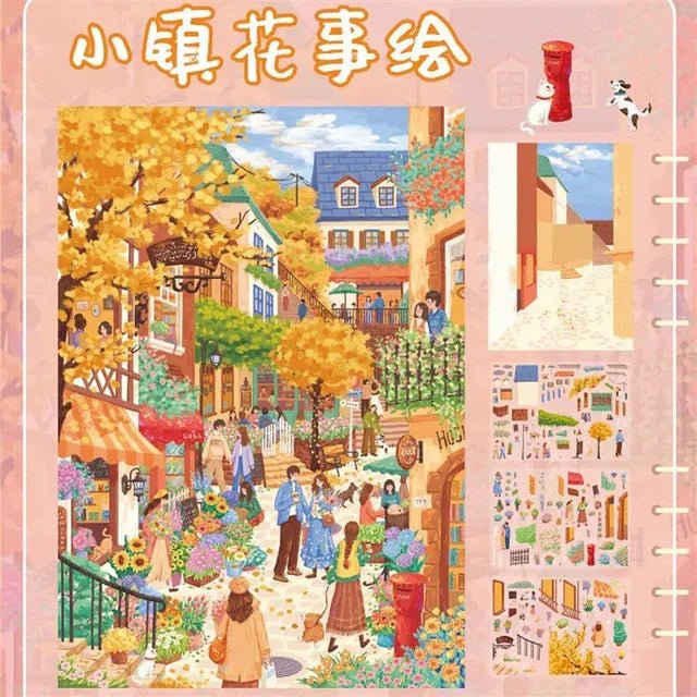 Vol. 1 Town Floral World Town Flower Language Collection Old Alley - L - JoyJollyCrafts