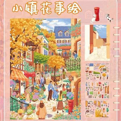 Vol. 1 Town Floral World Town Flower Language Collection Old Alley - L - JoyJollyCrafts